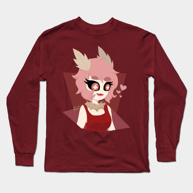 Falena, Moth Girl Long Sleeve T-Shirt by DissidentDetective